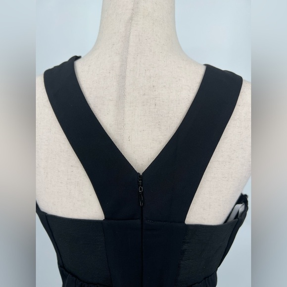 Anthropologie Foxiedox Sarah Floral Embroidered Wide Leg Halter Jumpsuit Medium - Picture 8 of 11